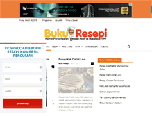 Tablet Screenshot of bukuresepi.com